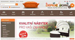 Desktop Screenshot of dekorhome.cz