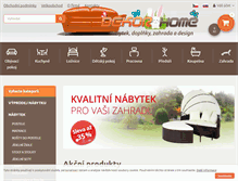 Tablet Screenshot of dekorhome.cz